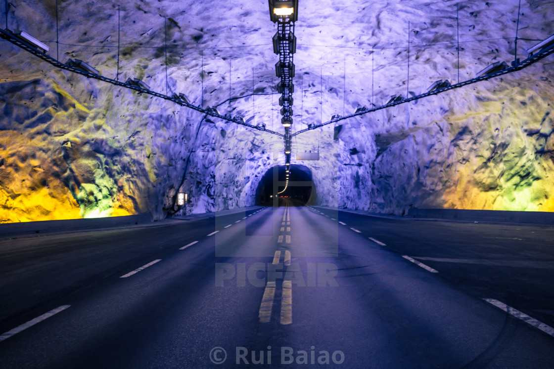 Laerdal tunnel (Aurland, Norway)